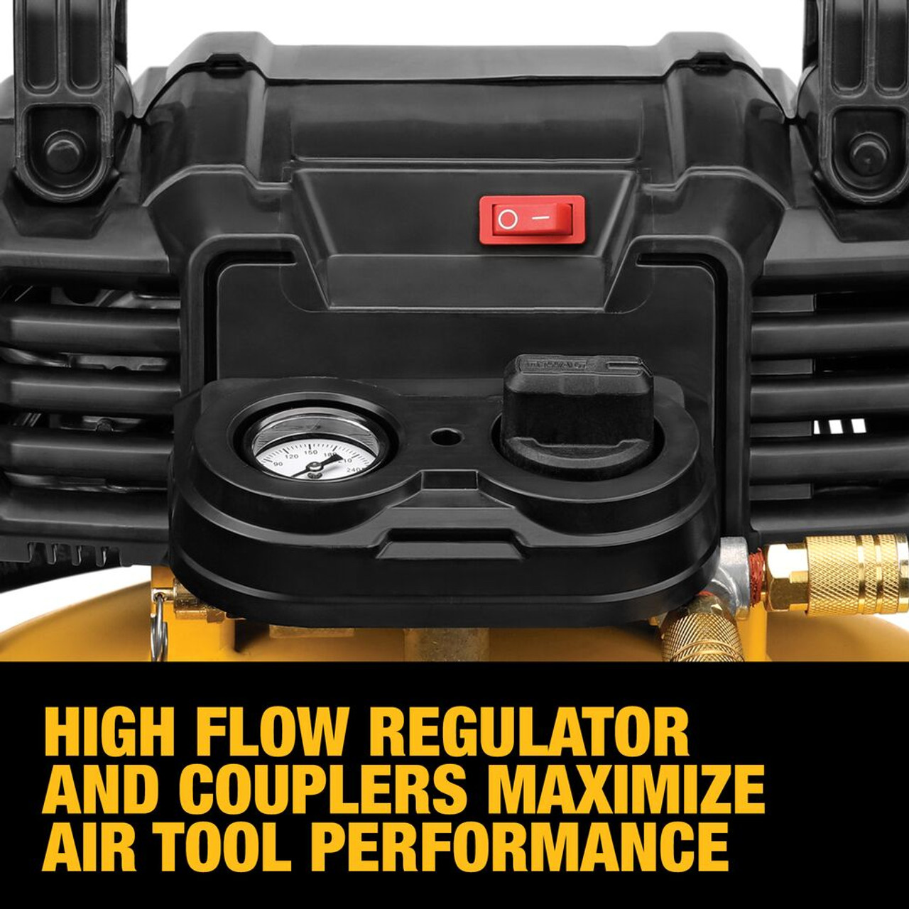DeWalt DWFP55126 Heavy Duty 165 PSI Pancake Compressor