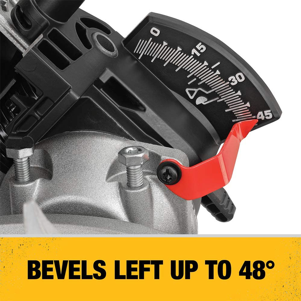 DeWalt DWS713 15 Amp 10 inch Single-Bevel Compound Miter Saw