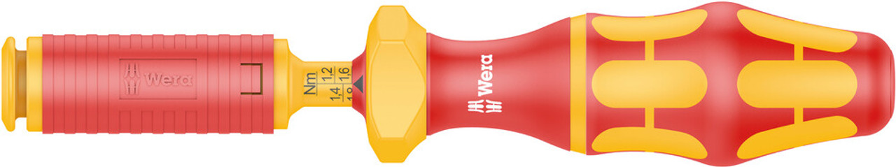 Wera 05074750001 Series 7400 VDE Kraftform Adjustable Torque Screwdriver Handle