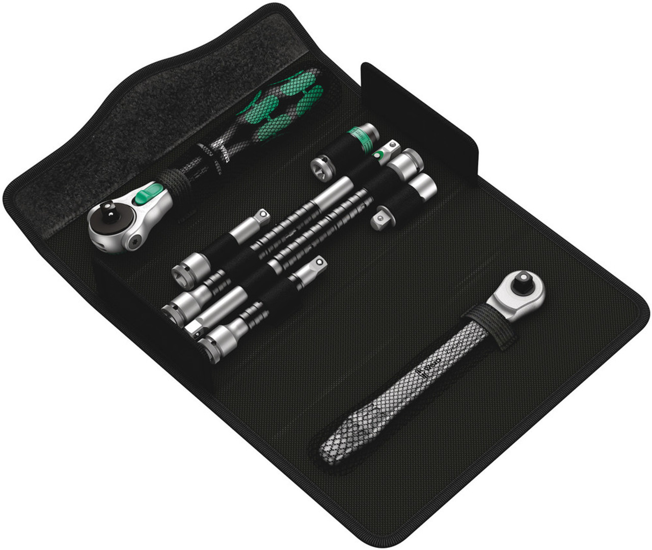 Wera 05135949001 Kraftform Kompakt Zyklop MS1 8pc Metal/Speed 1/4 inch Ratchet Set Wera 05135949001 Kraftform Kompakt Zyklop MS1 8pc Metal/Speed 1/4 inch Ratchet Set