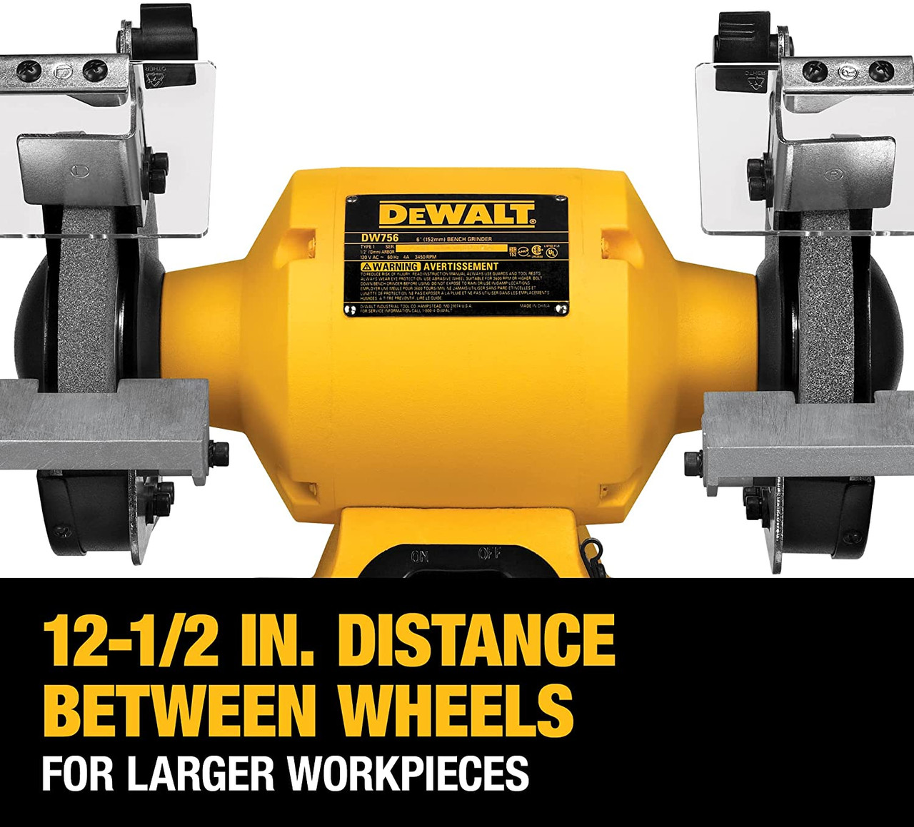 DeWalt DW756 6 inch Bench Grinder