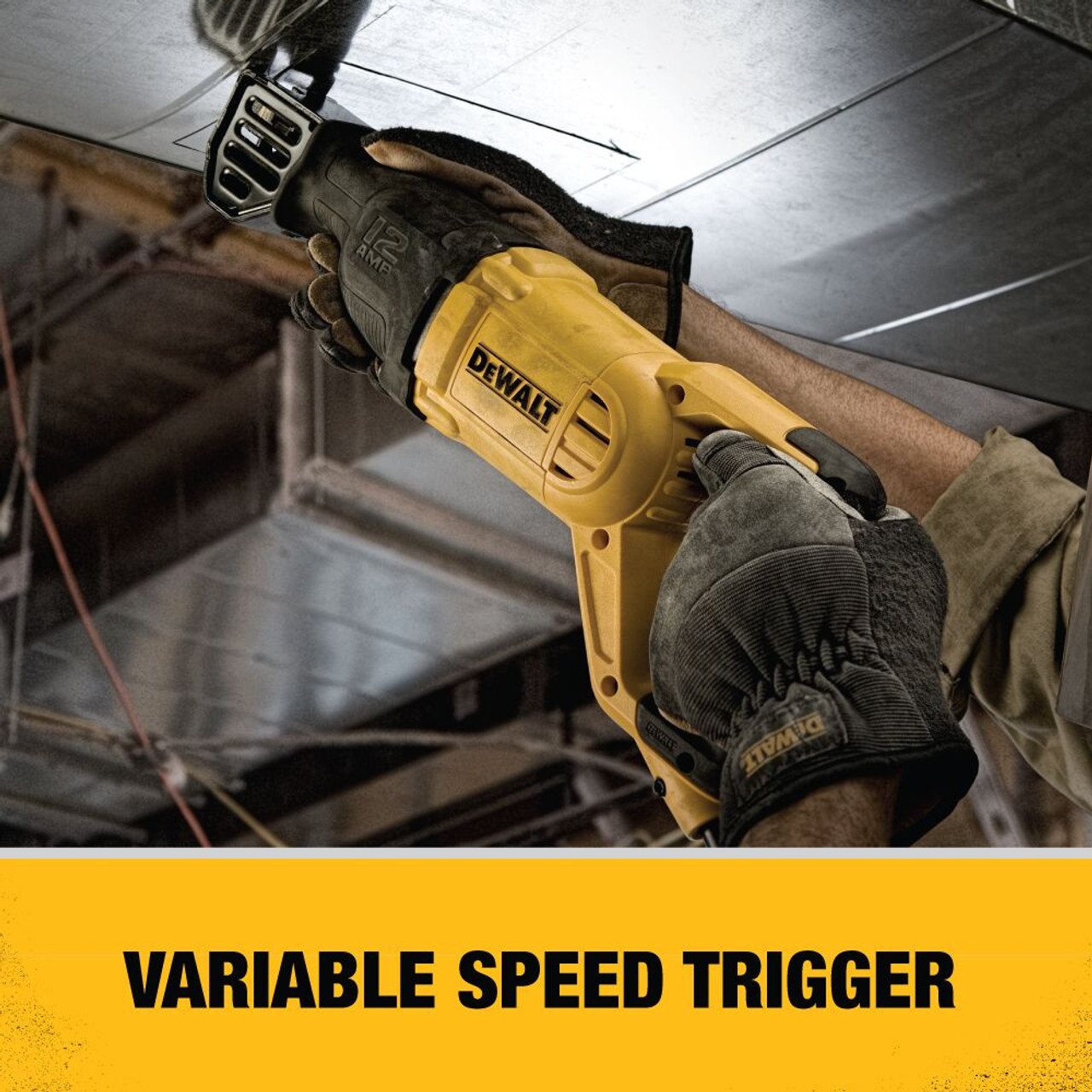 DeWalt DWE305 12 Amp Reciprocating Saw