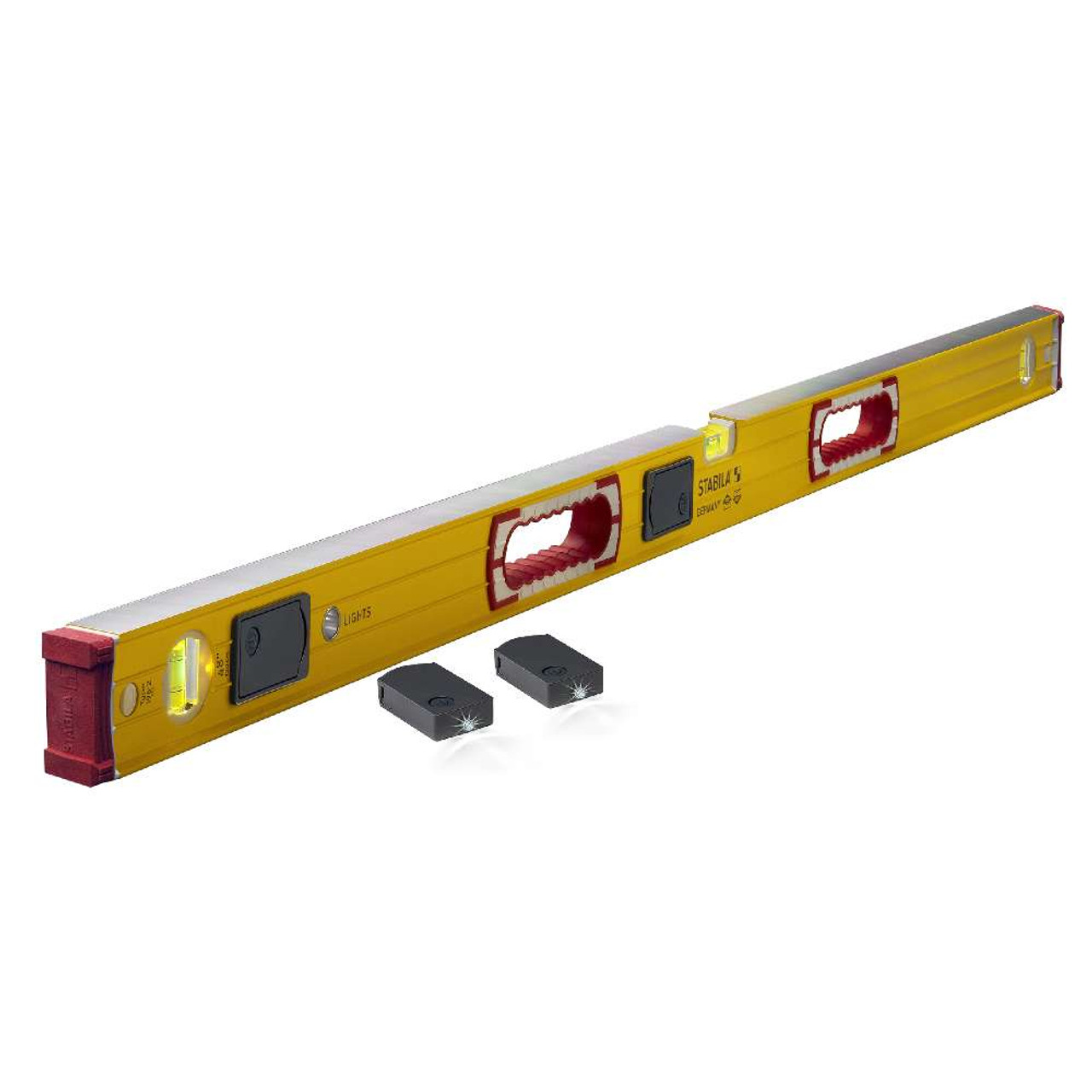 Stabila 39340 48 Inch Type 196-2 LED Lighted Vial Level