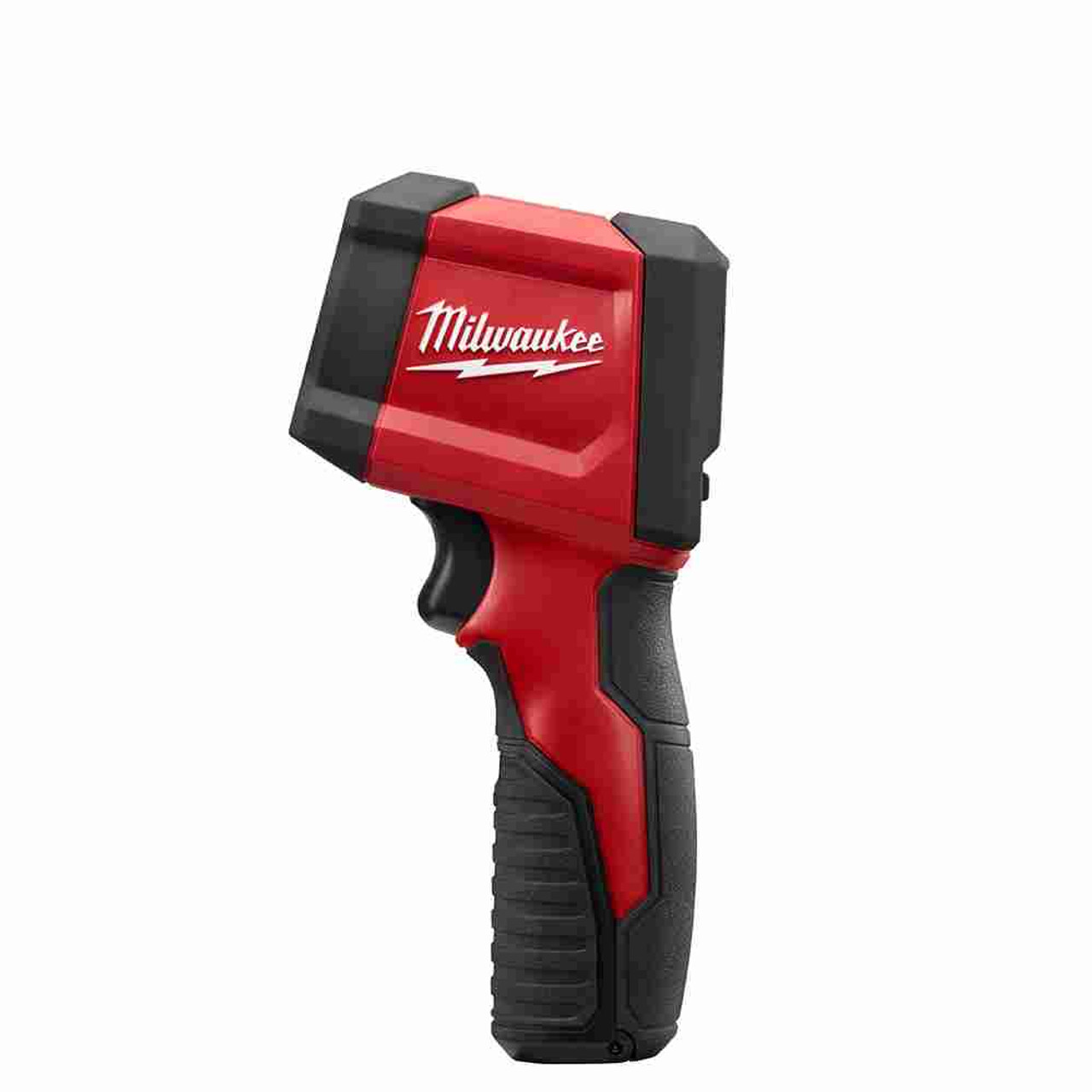 Milwaukee 2267-20 10:1 Infrared Temp-Gun showing side angle Milwaukee 2267-20 10:1 Infrared Temp-Gun showing side angle