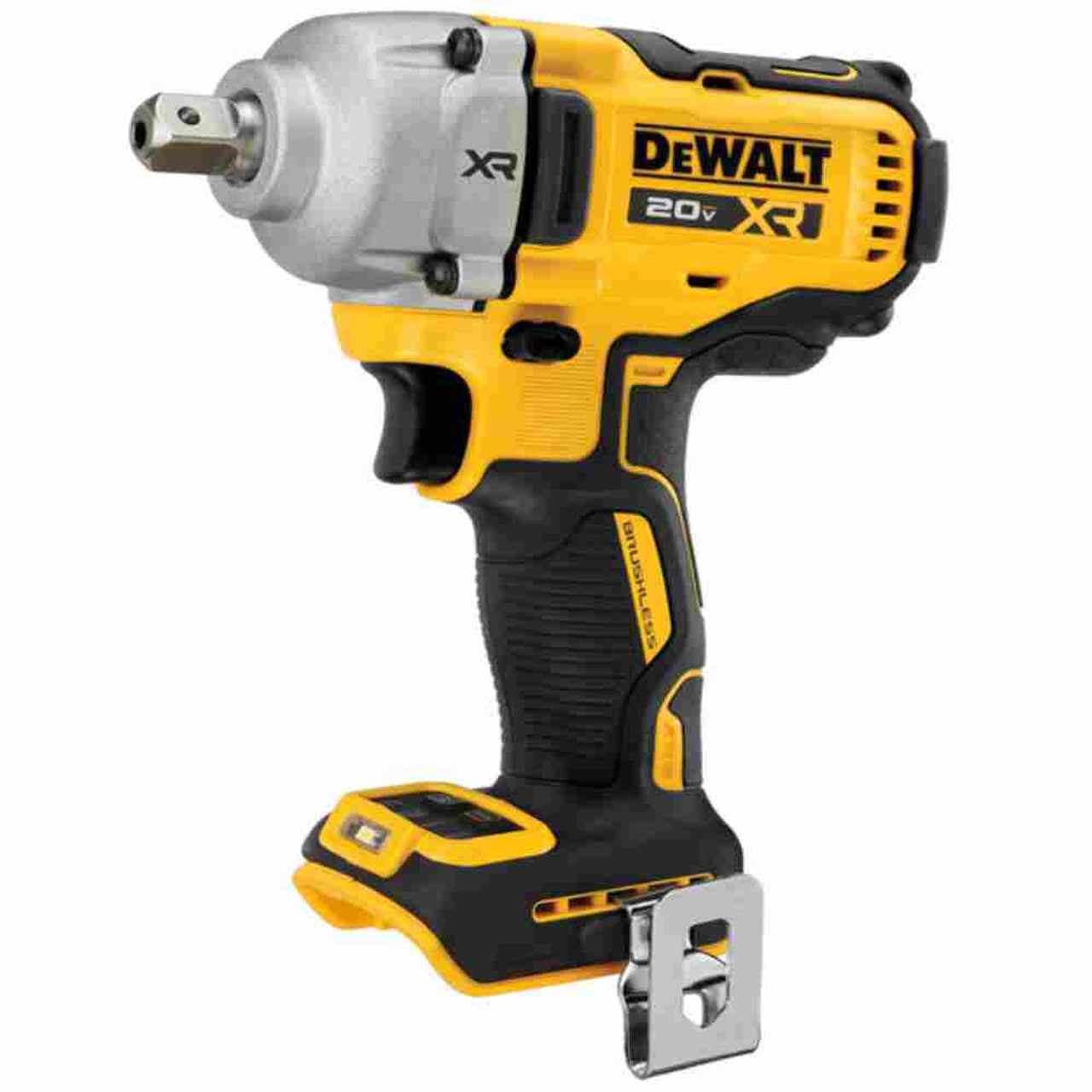 DeWalt DCF892B 20V MAX XR Cordless Mid-Range 1/2 inch Impact Wrench with Detent Pin Anvil (Tool Only)