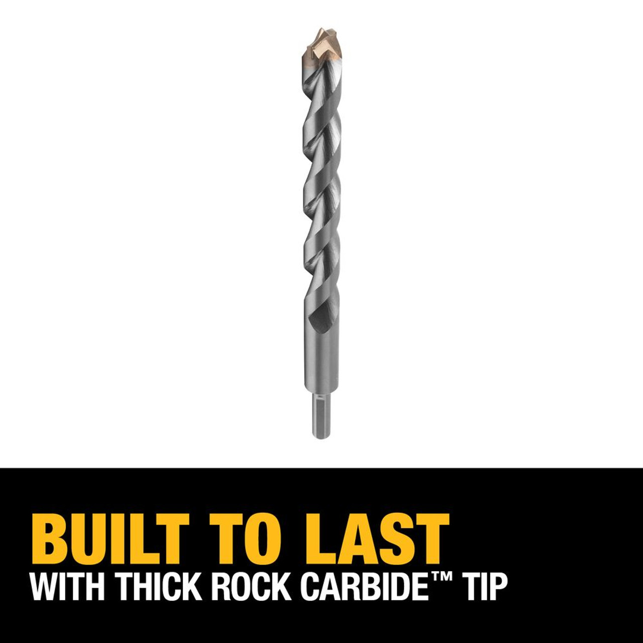 DeWalt 3/4 inch x 4 inch x 6 inch Premium Percussion Carbide Tip Hammer Drill Bit DeWalt 3/4 inch x 4 inch x 6 inch Premium Percussion Carbide Tip Hammer Drill Bit