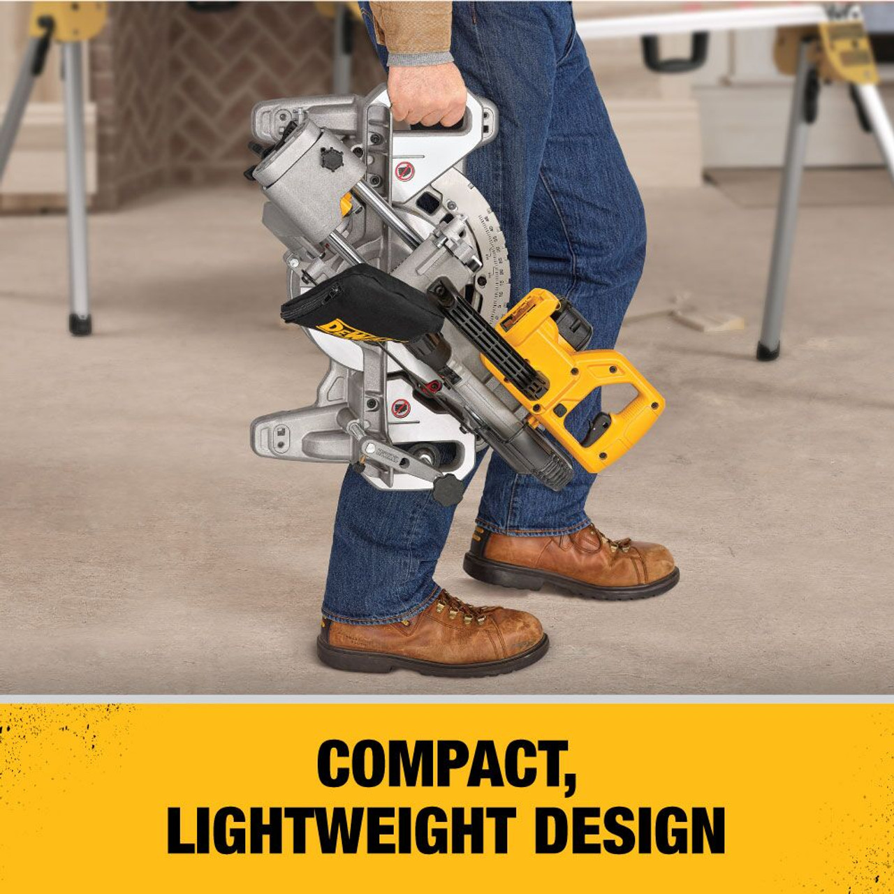 DeWalt DCS361B 20V MAX 7 1/4 inch Sliding Miter Saw (Tool Only)