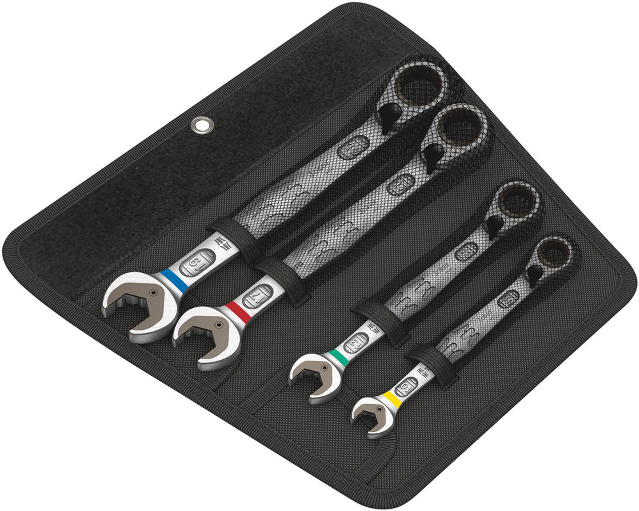 Wera 05020090001 6000 Joker Switch 4pc Metric Ratcheting Combination Wrench Set Wera 05020090001 6000 Joker Switch 4pc Metric Ratcheting Combination Wrench Set