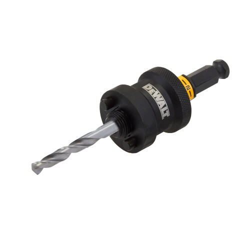 DeWalt DAH9912PBM RAPID LOAD 1-1/4 inch - 6 inch Quick Change Hole Saw Arbor with 1/2 inch Shank