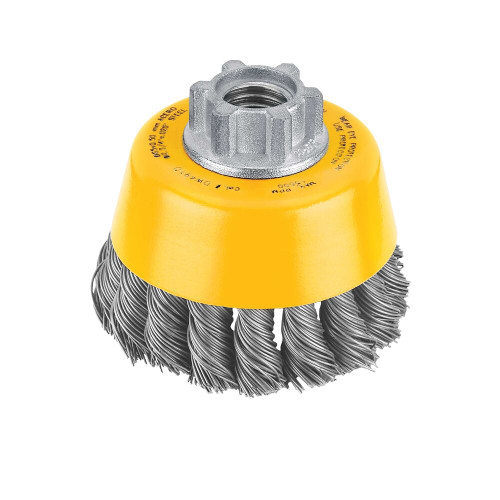 DeWalt DW4910 HP 3 inch Knotted Wire Cup Brush