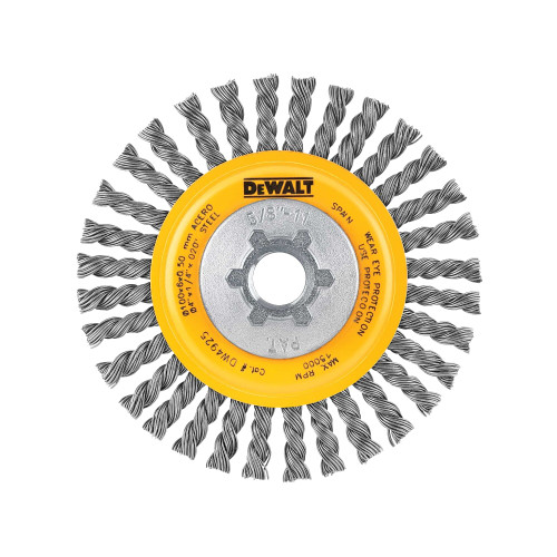 DeWalt DW4925 HP 4 inch Stringer Bead Wire Wheel