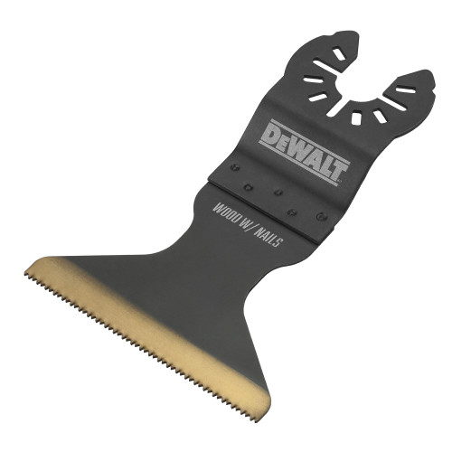 DeWalt DWA4281 2-1/2 inch Titanium Nitride General-Purpose Wood with Nails Oscillating Blade