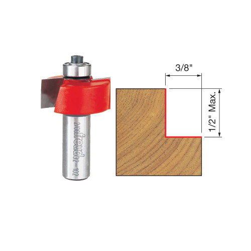Freud 32-102 1-1/4 Inch Rabbeting Router Bit - 1/2 Inch Shank