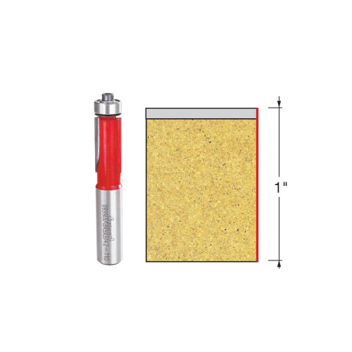 Freud 42-110 1/2 Inch x 1 Inch Bearing Flush Trim Router Bit - 1/2 Inch Shank