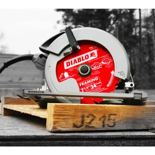 Diablo D0724A 7-1/4 inch x 24T Wood Cutting Framing Saw Blade