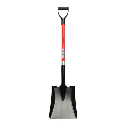 Summit ST10212 Square Mouth Shovel with Reinforced Fibreglass D-Handle