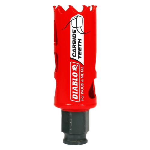 Diablo DHS1125CT 1-1/8 Inch x 2-3/8 Inch Carbide-Tipped Hole Saw