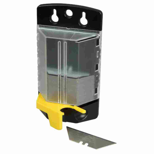 Stanley 11700A FATMAX Utility Knife Blades - 100pk showing pack with no packaging and showing the blade dispenser