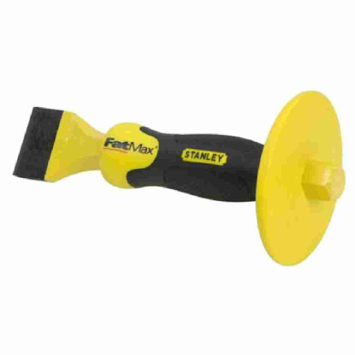 Stanley 16333 FATMAX 1-3/4 inch x 8-1/2 inch Mason foots Chisel with Hand Guard