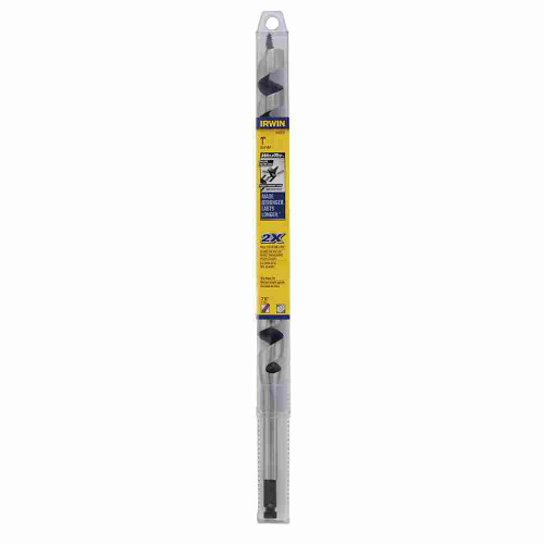 Irwin 3043013 1 inch x 17 inch Weldtec Ship Auger Bit showing in packaging