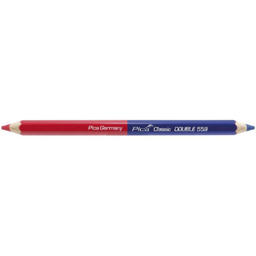 Pica 559-50 Classic 559 DOUBLE Red  and Blue Checking Pencil