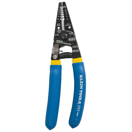 Klein Tools 11055 Solid and Stranded Copper Wire Stripper and Cutter