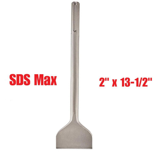 Truwerx 46173 2 Inch x 13-1/2 Inch SDS Max Rotary Hammer Flat Chisel