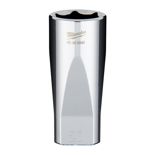 Milwaukee 45-34-8040 20mm 3/8 inch Drive Metric 6pt Deep Socket