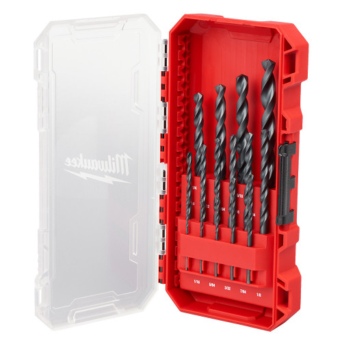 Milwaukee 48-89-2803 15pc Thunderbolt Black Oxide Jobber Length Drill Bit Set