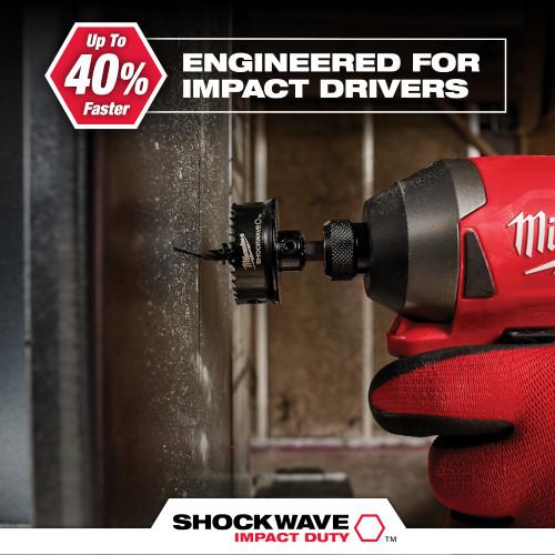 Milwaukee 49-56-9830 1-3/8 inch SHOCKWAVE Impact Duty Thin Wall Hole Saw