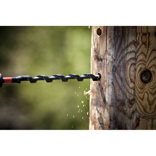 Milwaukee 48-13-6707 SHOCKWAVE IMPACT DUTY 13/16 inch x 18 inch Lineman foots Wood Auger Bit