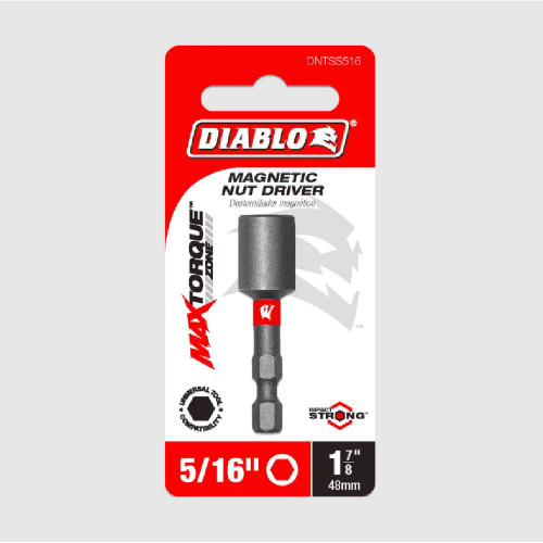 Diablo DNTSS516 5/16 inch x 1-7/8 inch Magnetic Nut Setter