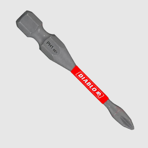Diablo DPH12P5 2 inch #1 Phillips Drive Bits - 5pk