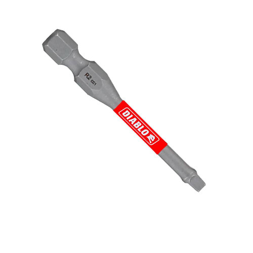 Diablo DSQ22P15 2 inch #2 Square Drive Bits - 15pk