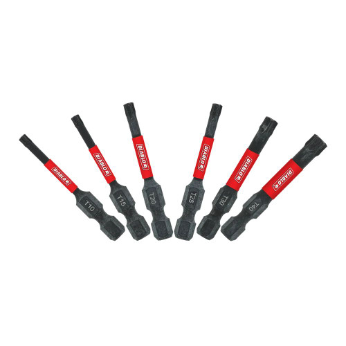 Diablo DTV2-S6 6pc 2 Inch Assorted Torx Drive Bit Set