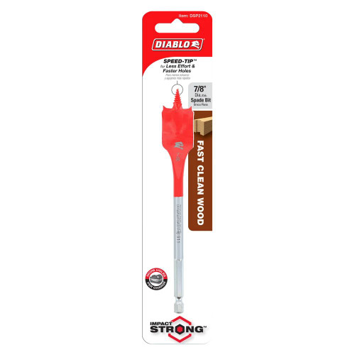 Diablo DSP2110 7/8 inch x 6 inch Speed-Tip Spade Bit