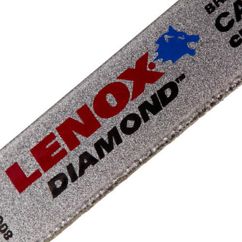 Lenox 10833800RDG 8 inch x 3/4 inch x .040 inch Diamond Reciprocating Saw Blade for Cast Iron Cutting
