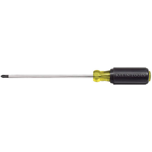 Klein Tools 603-6 #3 x 6-inch Round Shank Phillips Screwdriver