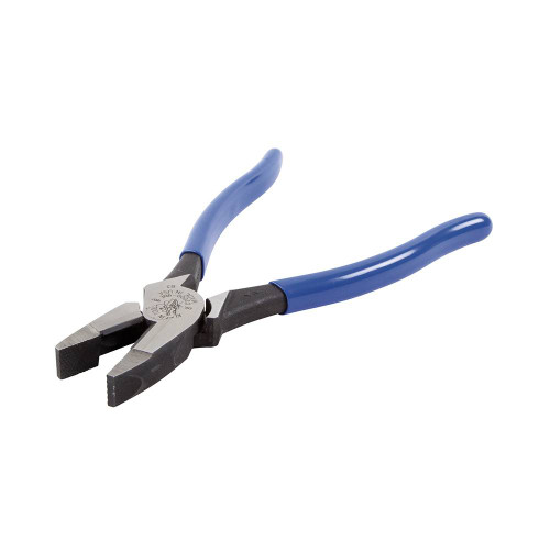 Klein Tools D2000-9NE 2000 Series 9 inch Lineman foots Side-Cutting Pliers showing with jaws open