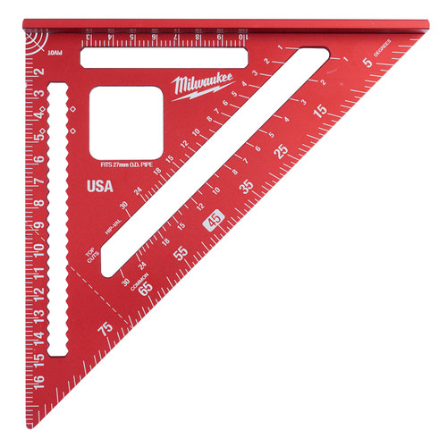 Milwaukee MLSQ170 180mm Metric Rafter Square