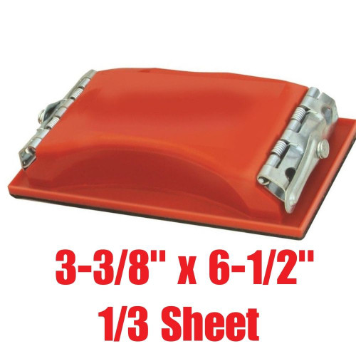 Truwerx 54002 1/3 Sheet Plastic Sanding Block