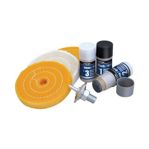 ROK 7pc 4 Inch Cleaning & Polishing Kit