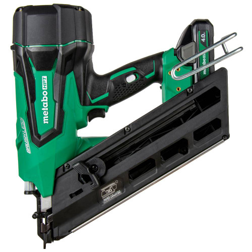 Metabo HPT NR1890DCSTM 18V MultiVolt Cordless 3-1/2 Inch 30° Paper Strip Framing Nailer Kit