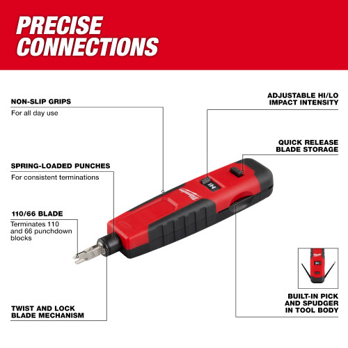 Milwaukee 48-22-2164 Impact Punchdown Tool