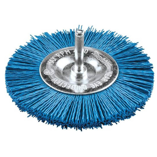 Makita D-66880 4 Inch Fine  240 Grit Nylon Wheel Brush