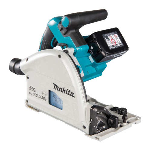 Makita DSP601ZJ 36V (18Vx2) LXT Cordless Brushless 6-1/2 Inch Plunge Cut Circular Saw with AWS (Tool Only)