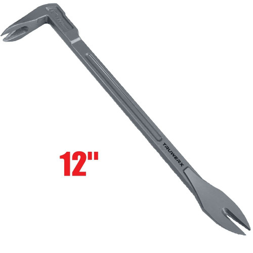Truwerx 10064 12 Inch Pry Bar / Nail Puller