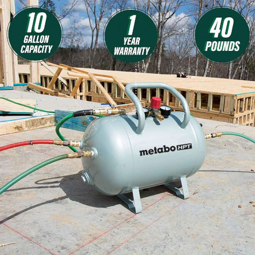 Metabo HPT UA3810ABCM 10 Gallon Air Tank