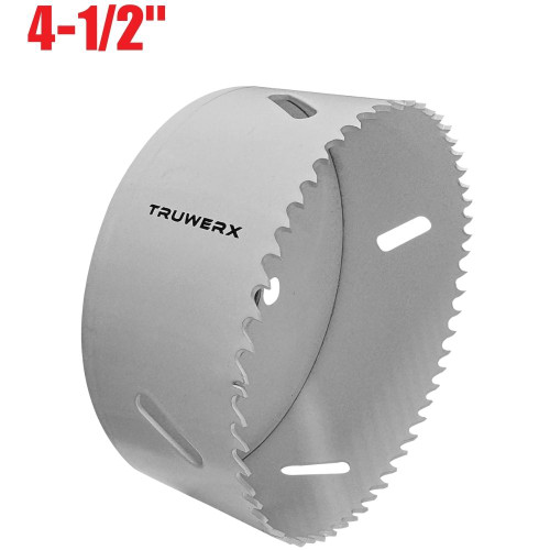 Truwerx 52662 4-1/4 inch Bi-Metal Hole Saw drilling