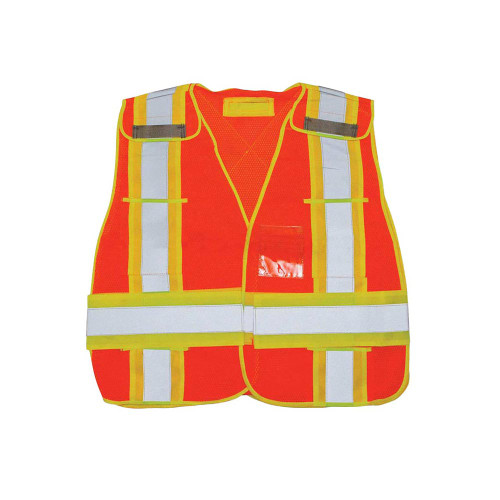 Summit Tools 70310 High Visibility Safety Vest - Orange
